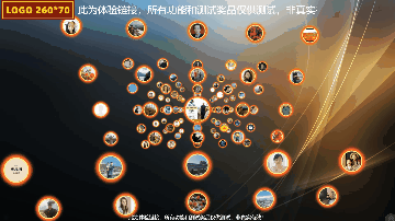 粒子抽奖-头像从屏幕里面飞出